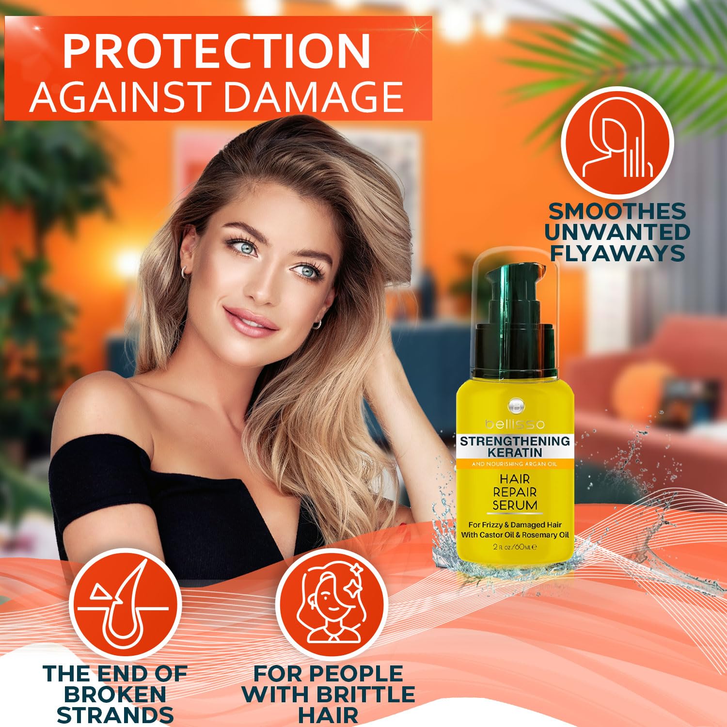 Sérum Bellisso Brillance Éclat – met en lumière les reflets naturels