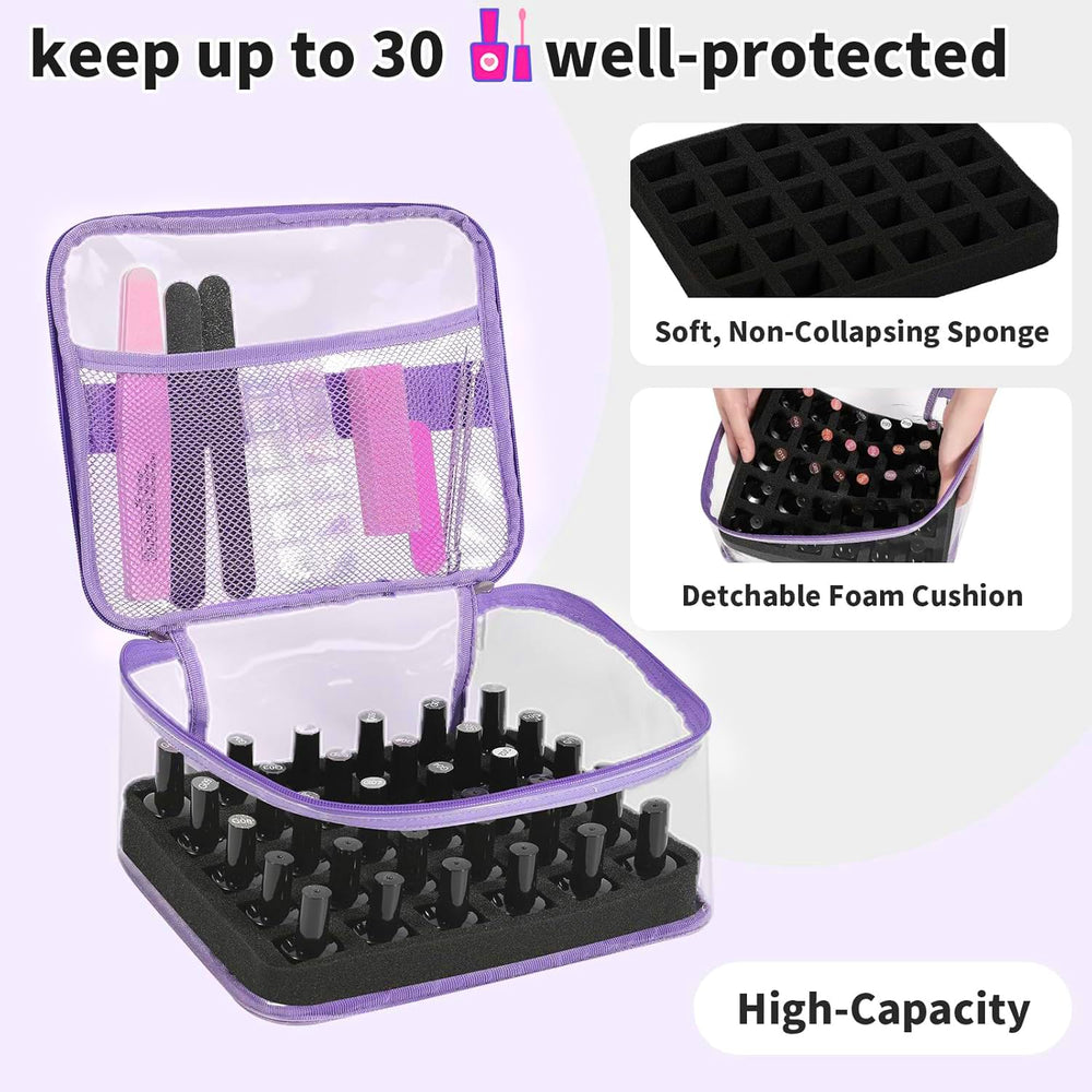 Beloving Organiseur Maquillage Vernis – double usage pour vernis et accessoires.
