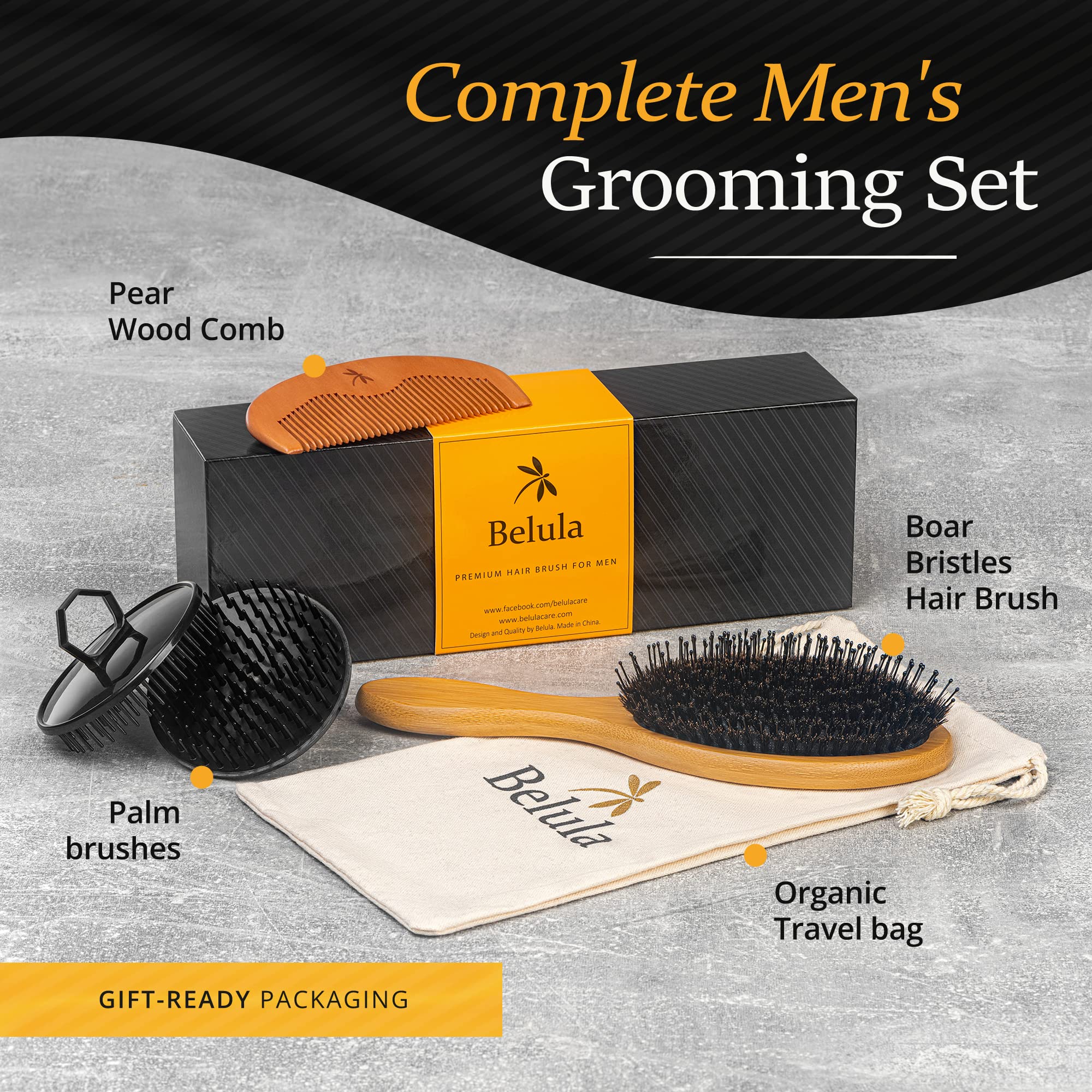 Brosse Belula massage cuir chevelu – stimulation et bien-être