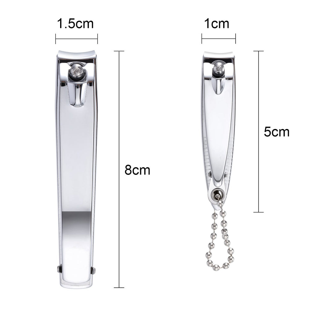 Bememo coupe-ongles inox précis, parfait pour ongles de mains et pieds