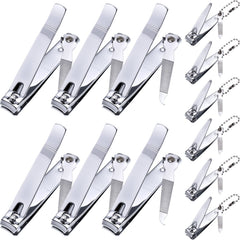 Bememo ensemble coupe-ongles en acier inoxydable pour des coupes nettes et efficaces