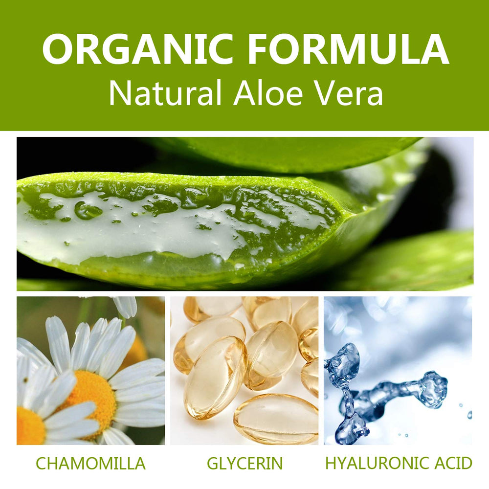 Benatu Gel Aloe Vera – Usage quotidien: soin visage et cheveux après exposition solaire.