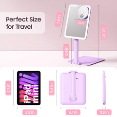 Miroir LED Benbilry avec capteur qui s'allume automatiquement.