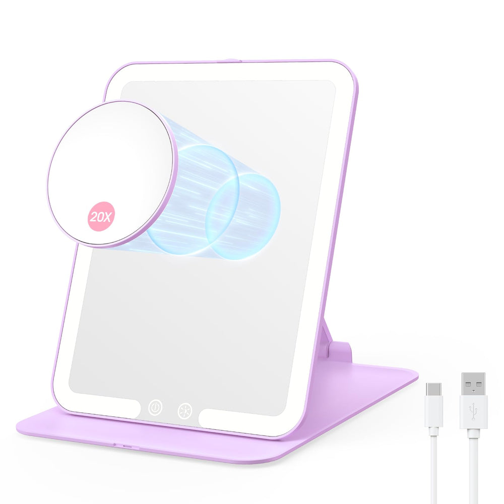 Miroir de voyage Benbilry pliant pour retouches rapides en déplacement.