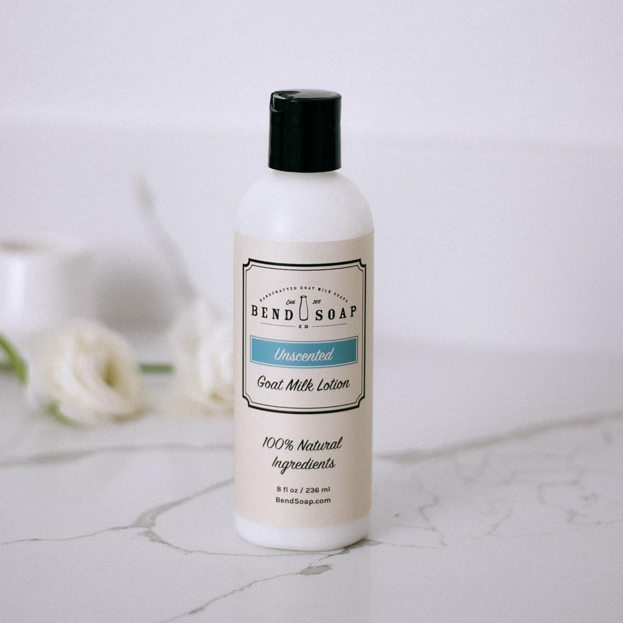 Hydratation longue durée avec Bend Soap Company lotion chèvre