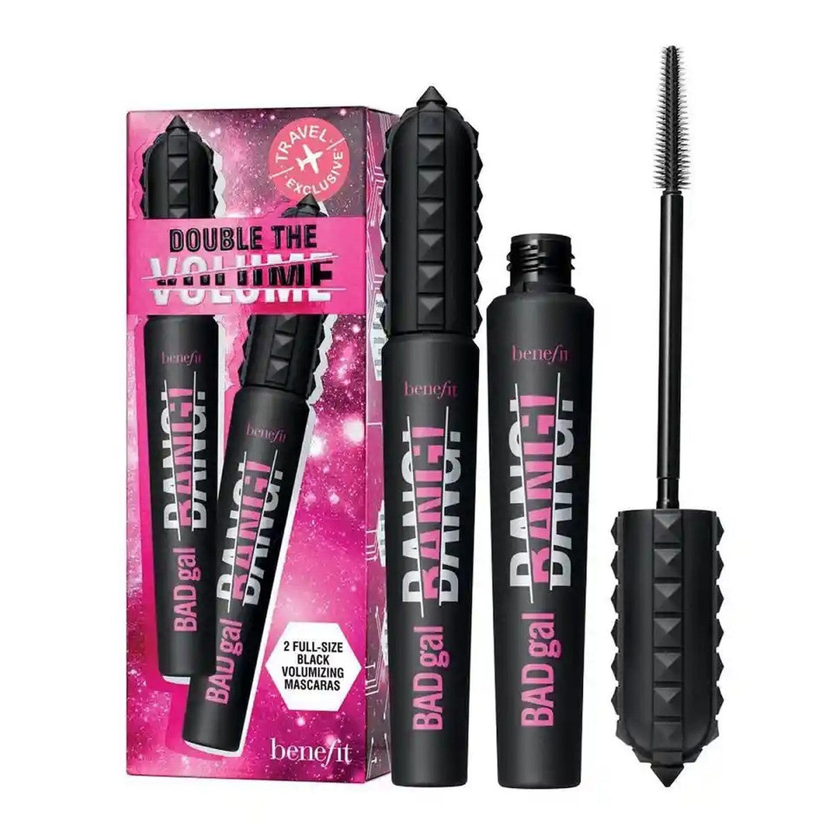 Benefit Badgal Bang! Duo pour un volume intense et noir profond, regard dramatique et durable.