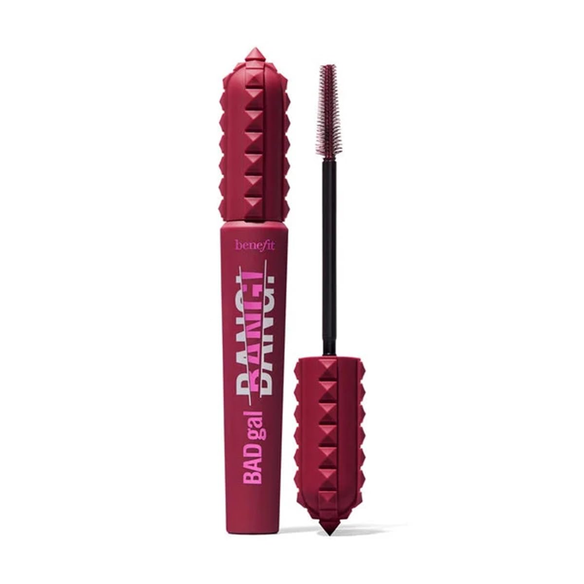 Benefit BADgal BANG! avec brosse Big Slimpact pour un volume massif sans alourdir les cils.