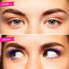 Benefit BADgal Bang Mascara, teinte bleu cobalt, intensifie le regard.