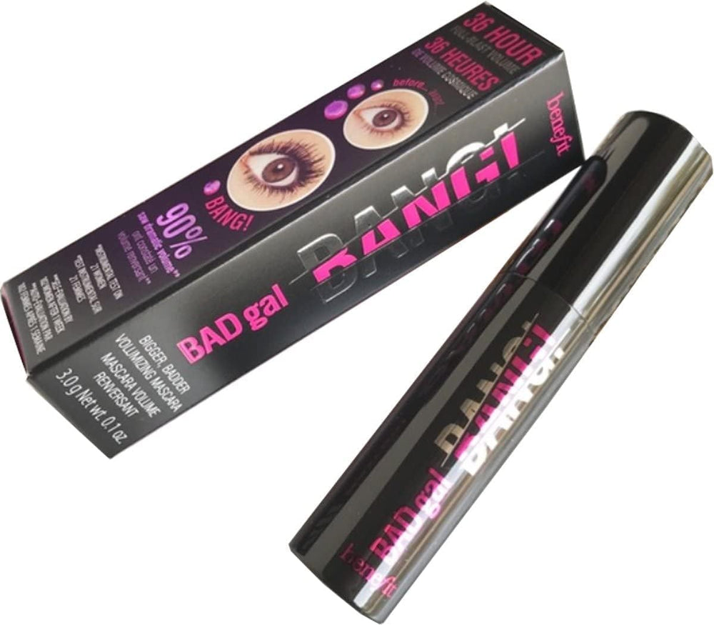 Mascara Benefit Bad Gal Bang mini, application à 360 degrés sur cils supérieurs et inférieurs