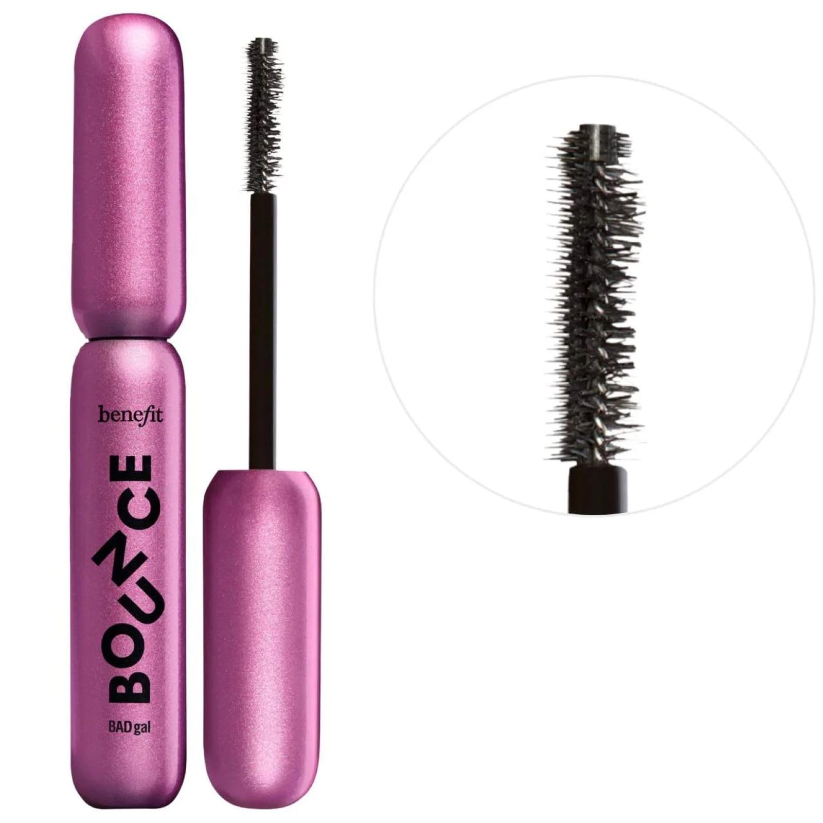 Benefit BADgal Bounce — volume renforcé grâce à la brosse double pour cils plus épais.