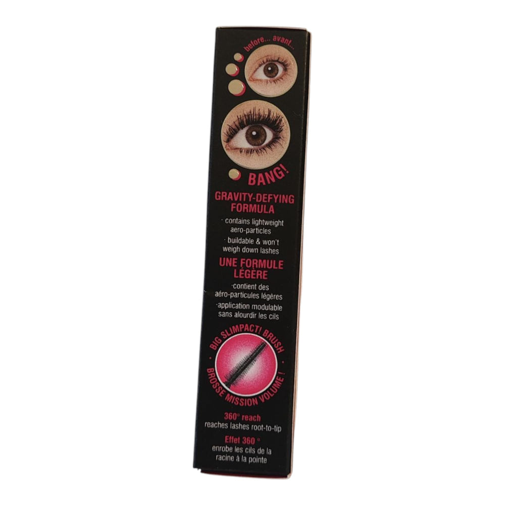 Benefit Bad Gal Bang Mascara avec brosse slimpact atteint racine et coins.