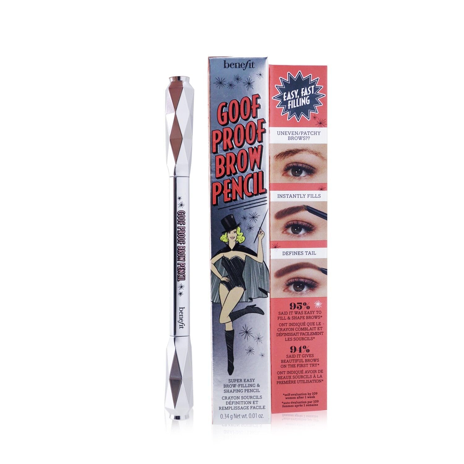 Benefit Goof Proof: embout double pour forme précise des sourcils.