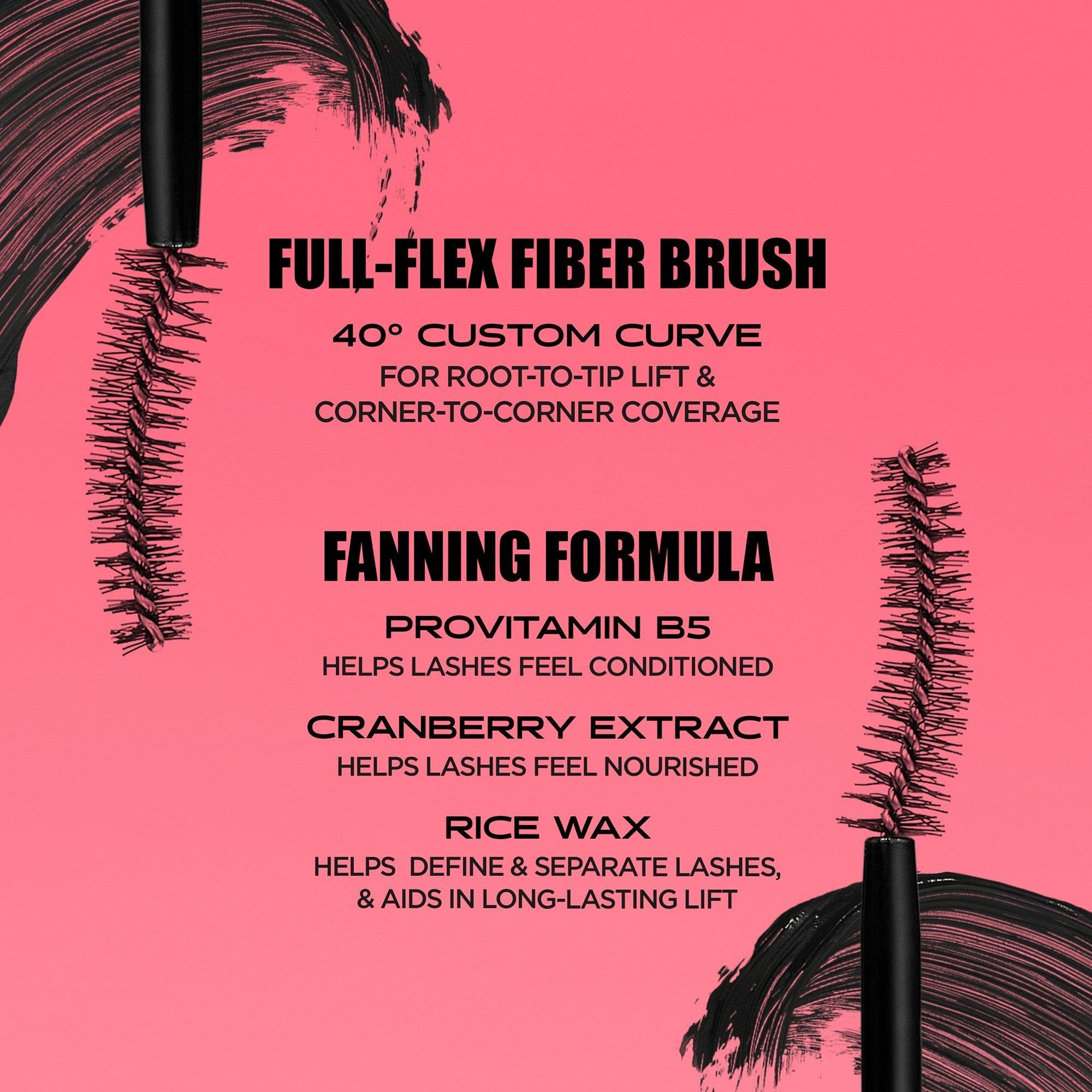 Benefit Fan Fest Mascara formule modulable sans paquets pour cils séparés
