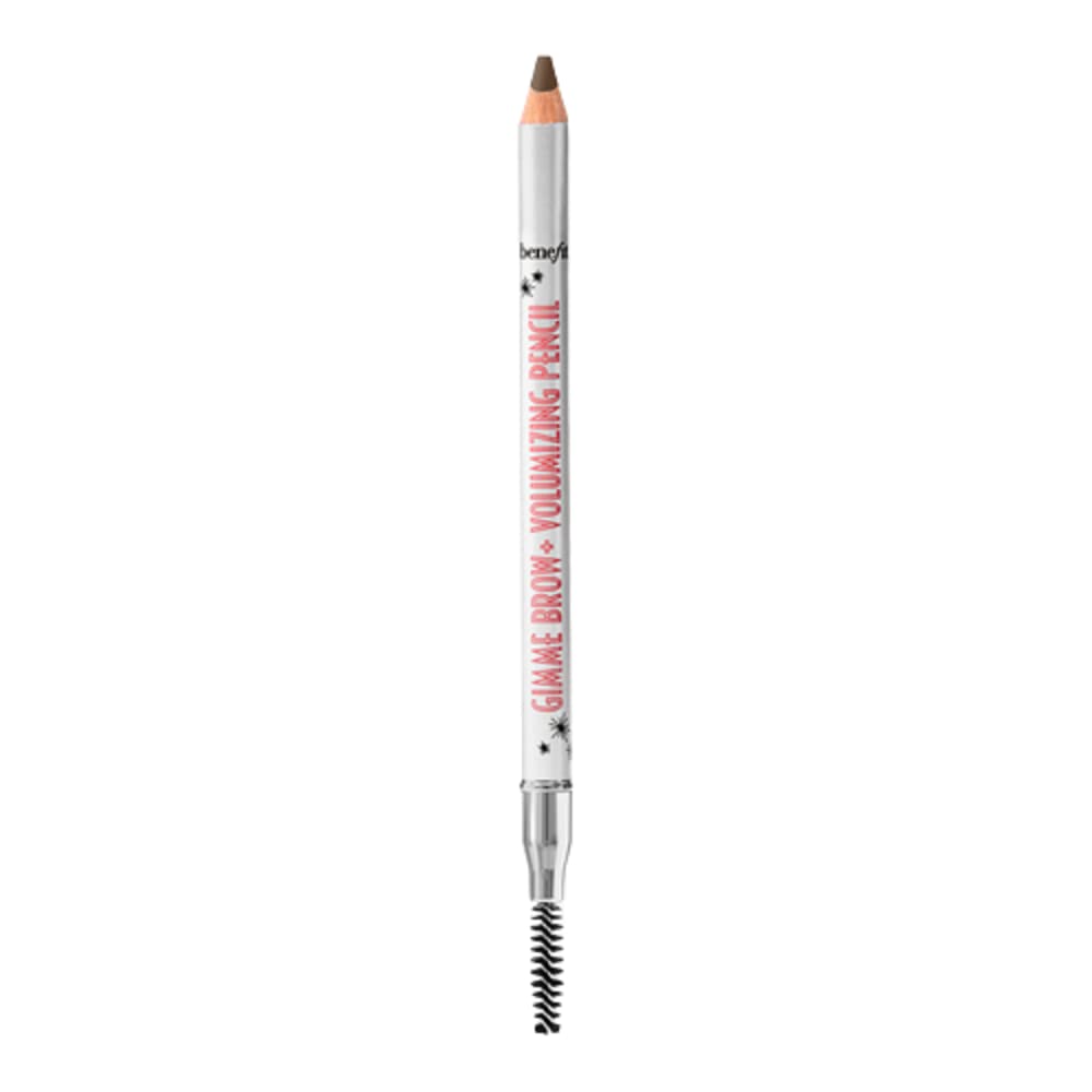 Benefit Gimme Brow+ crayon-volume sourcils teinte 4,5 neutre profond brun, définition naturelle.