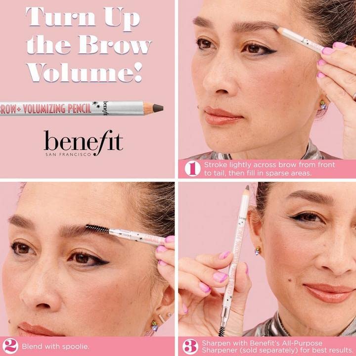 Benefit Gimme Brow+ emballage compact et pratique.
