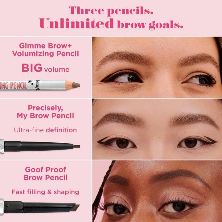Benefit Gimme Brow+ formulation fibres et poudre épaississant visuellement les sourcils.