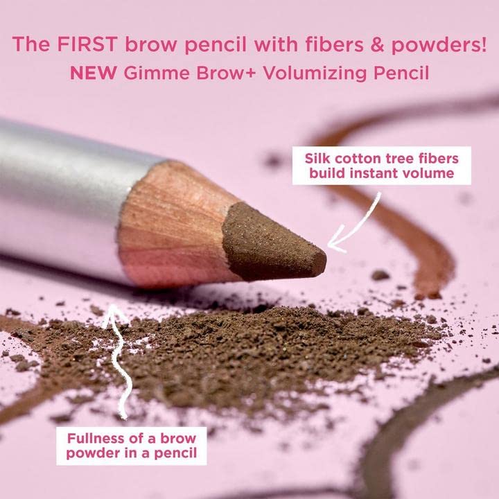 Benefit Gimme Brow+ tenue longue durée sur les sourcils.