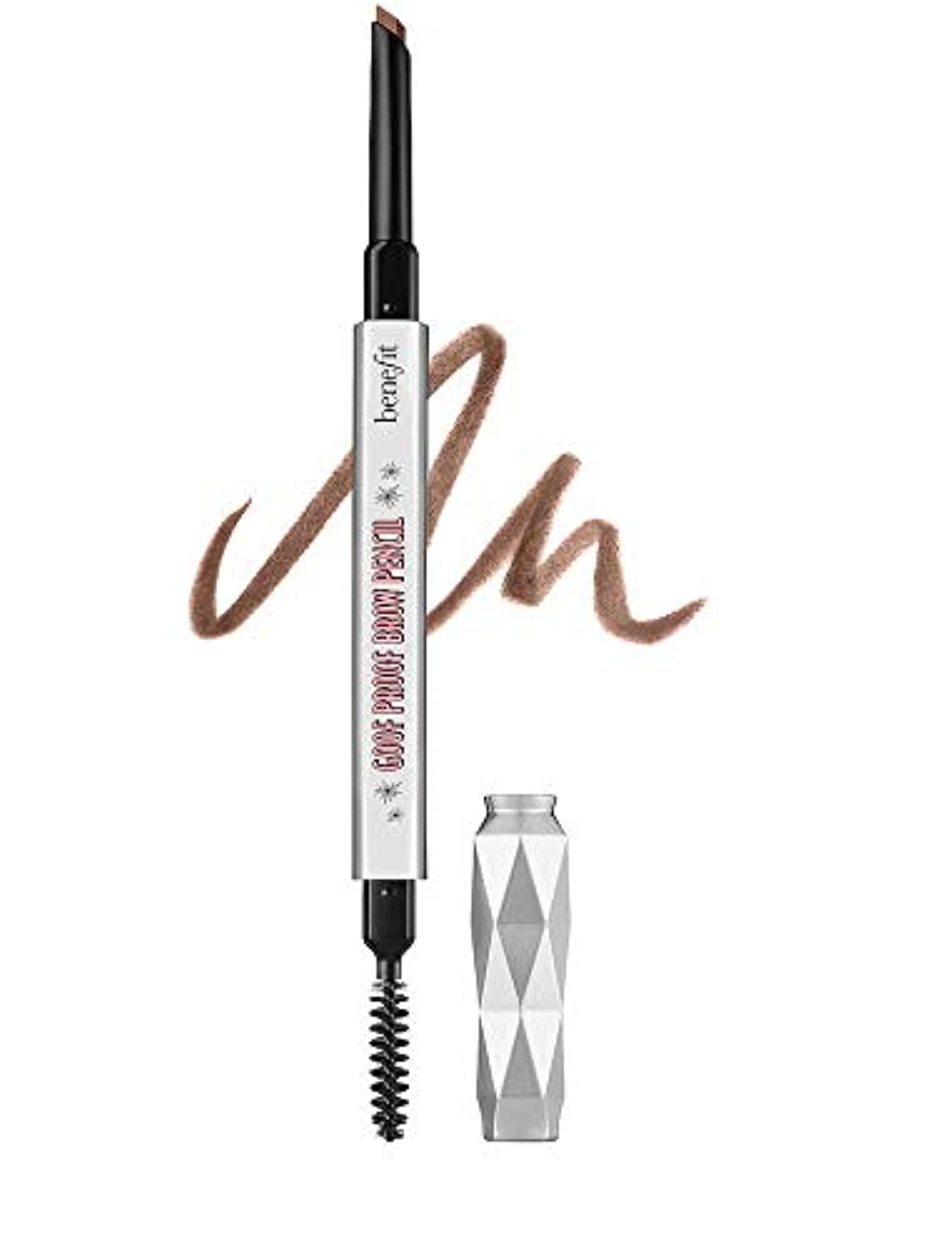 Benefit Goof Proof crayon sourcils étanche offre tenue durable et précision.