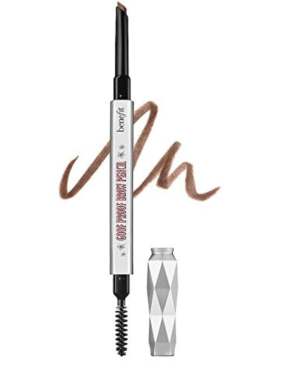 Benefit Goof Proof crayon sourcils étanche offre tenue durable et précision.