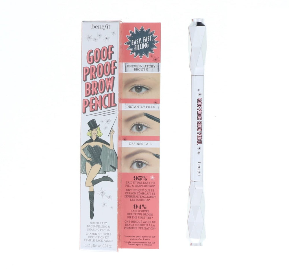 Goof Proof de Benefit, crayon sourcils triangle pour tracé rapide et naturel.
