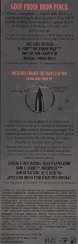 Benefit Goof Proof Sourcil Glisse couleur: fini naturel et uniforme.