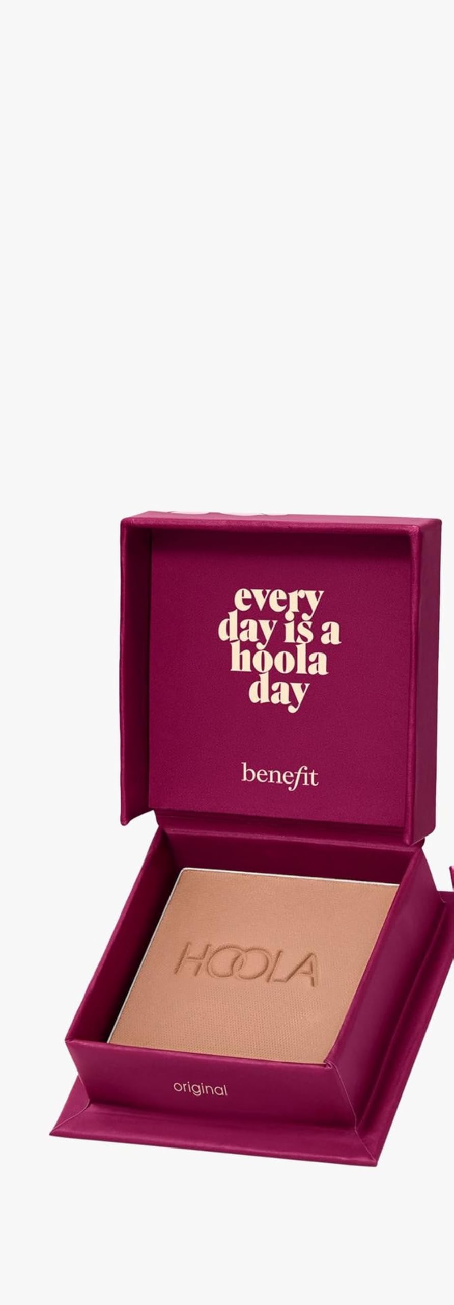Benefit Hoola Mini emballage compact, format pratique pour voyage