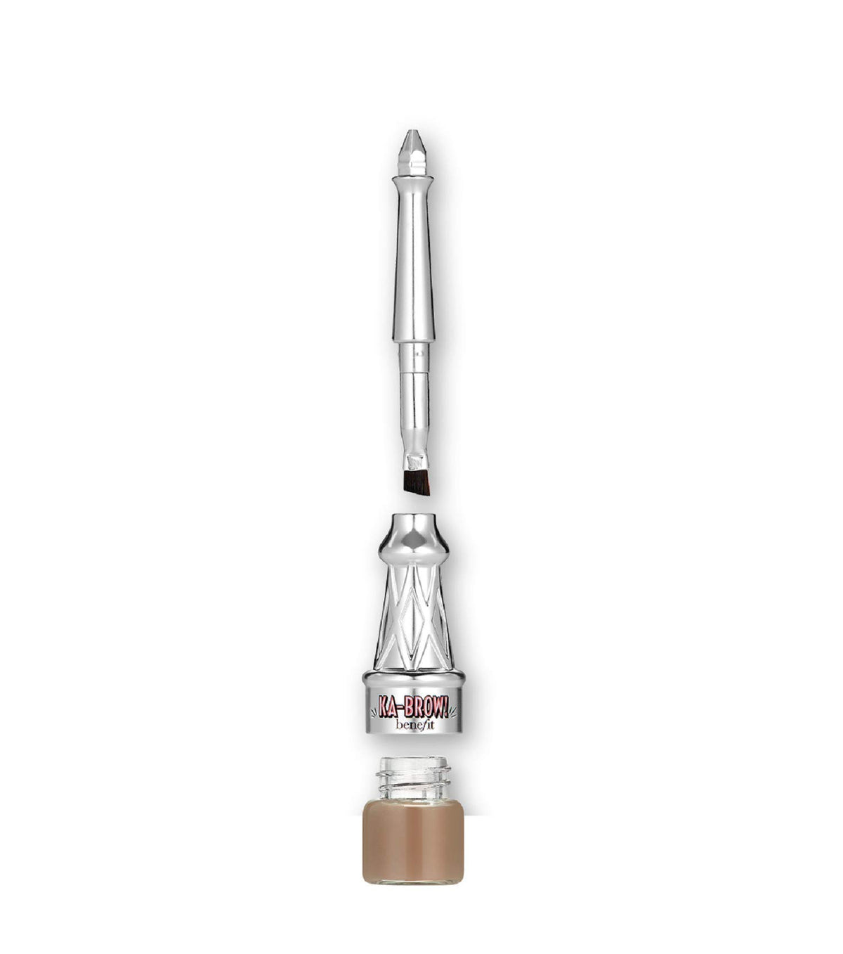 Benefit Ka-Brow mini avec brosse intégrée pour une précision ciblée des sourcils.