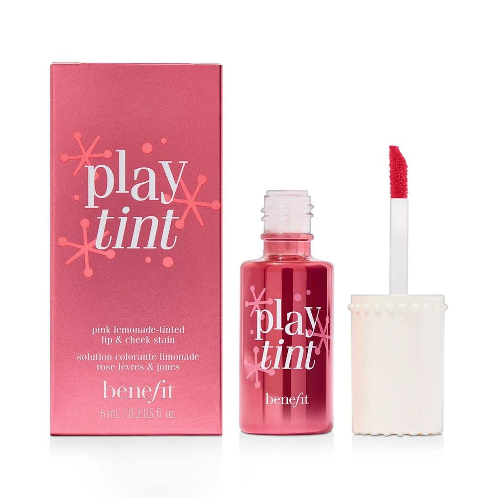 Benefit Playtint – finition légère rehaussant lèvres et joues de manière naturelle.