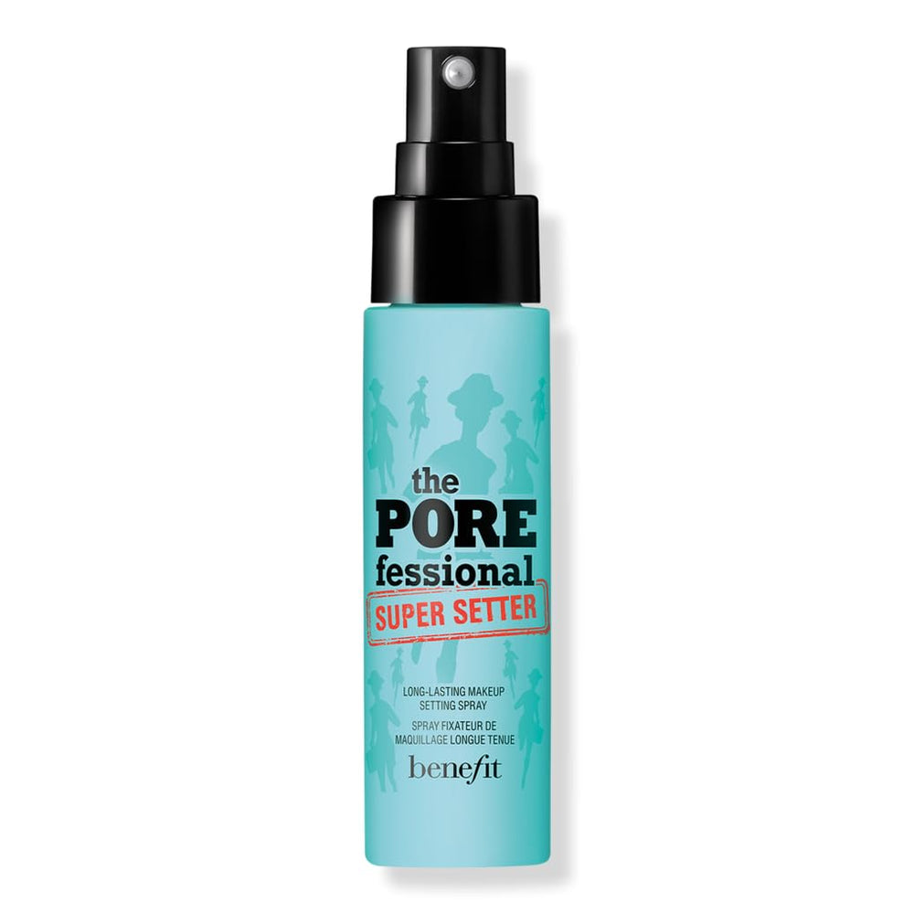 Benefit POREfessional Super Setter, flacon compact, offre une tenue longue durée.