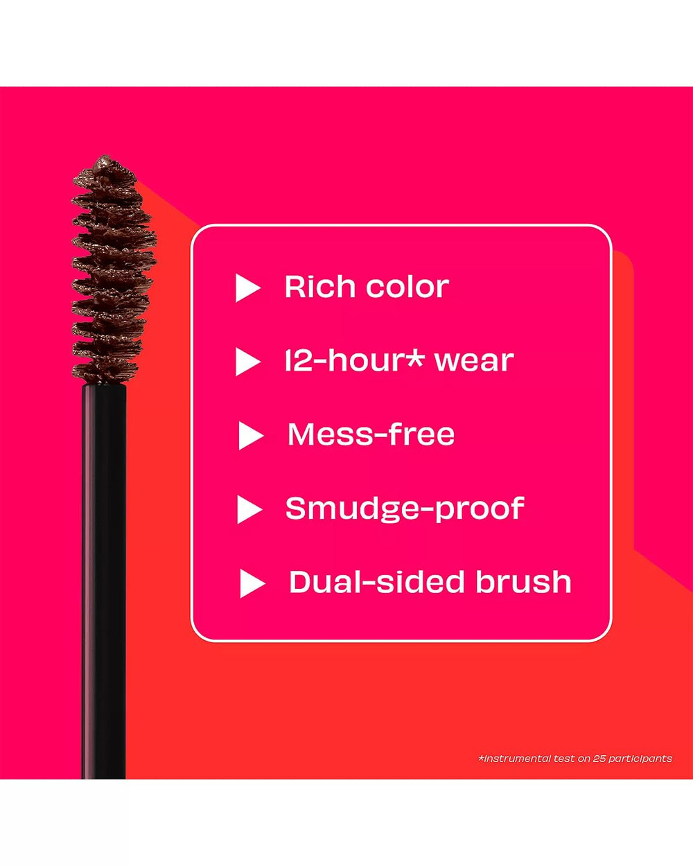 Benefit Precisely My Brow Wax, application ciblée avec brosse double-face pour un contrôle durable.