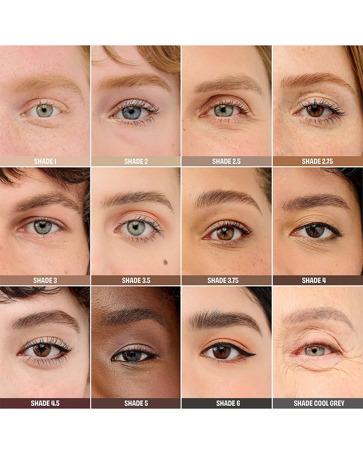 Texture légère qui sculpte et fixe les poils pour des sourcils nets avec Benefit.