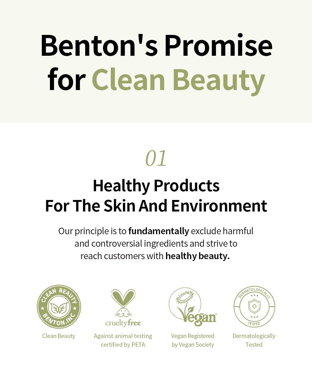 Benton Air Fit UV Defense Creme Solaire – formule vegan adaptée à tous les types de peau