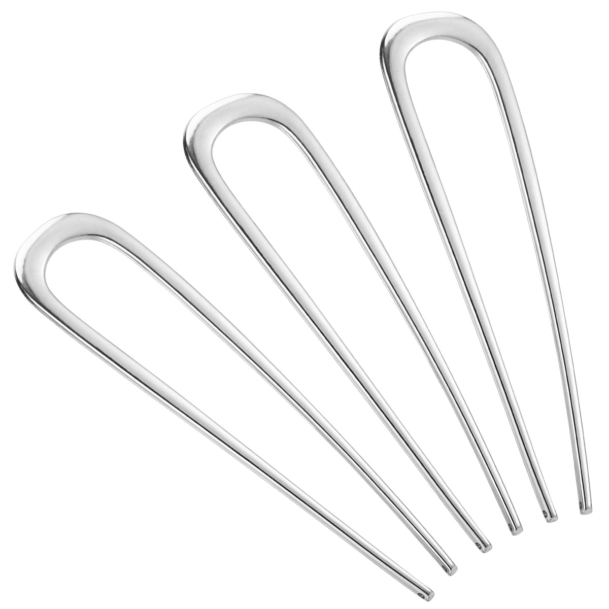 BEoffer pin-francais-metallique-ensemble-3epingles, coiffure élégante et durable.