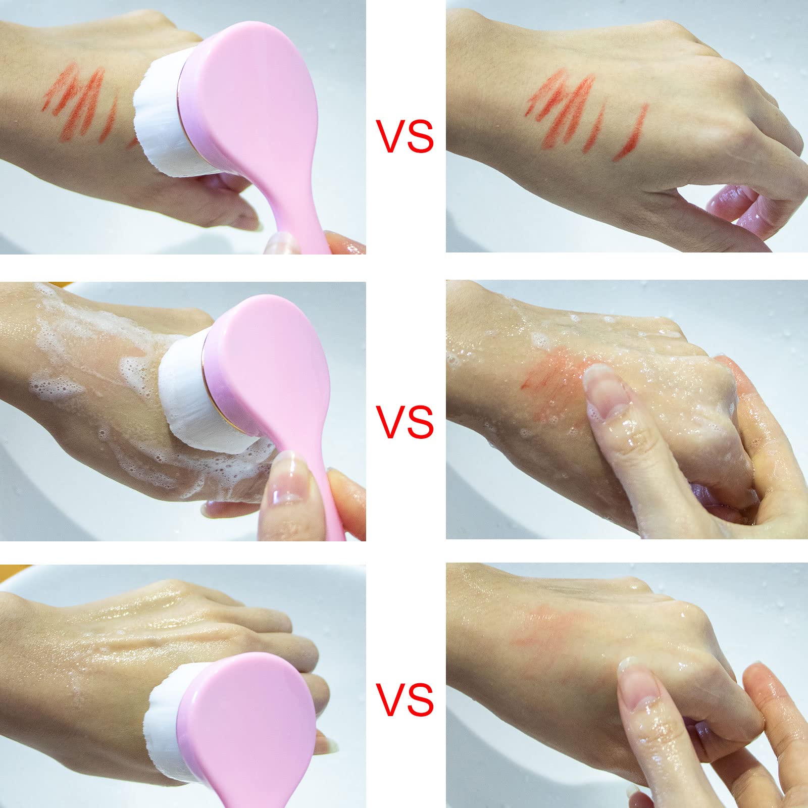 Beomeen brosse visage lot de deux, parfait pour deux routines quotidiennes.