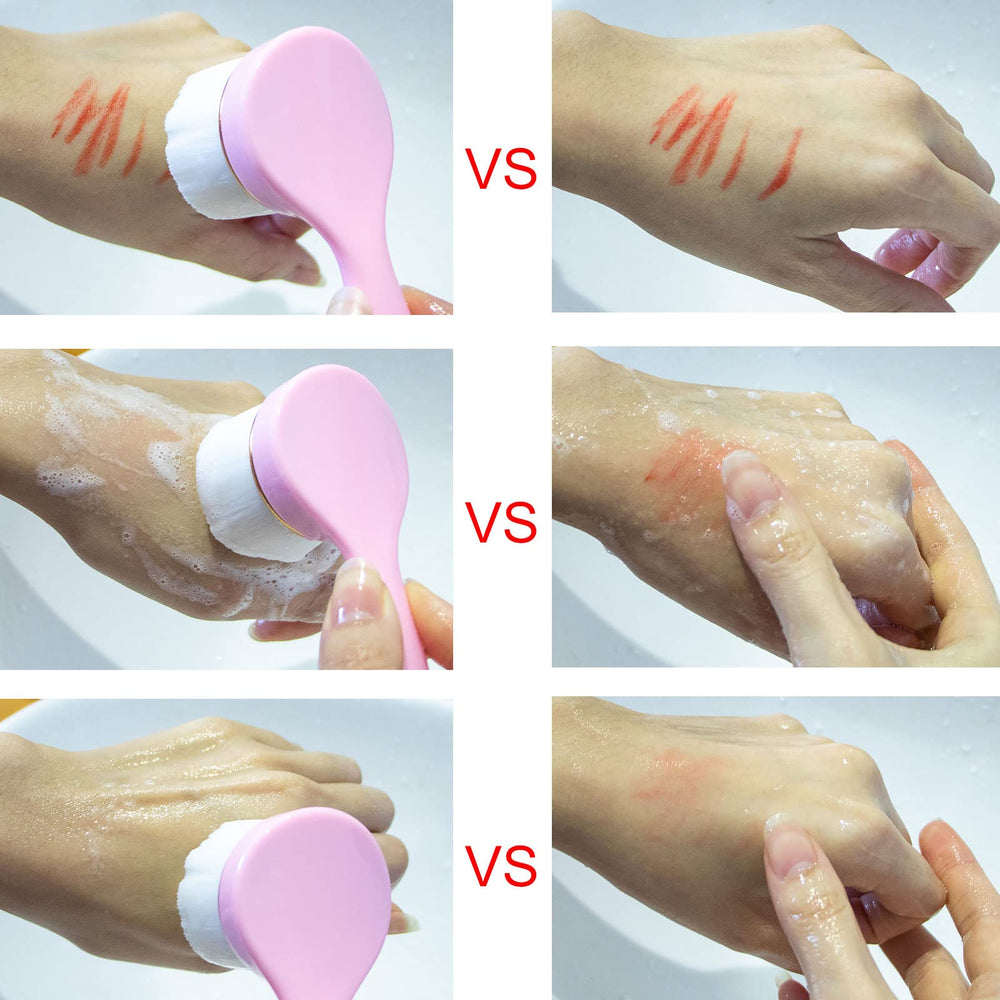 Beomeen brosse visage lot de deux, parfait pour deux routines quotidiennes.