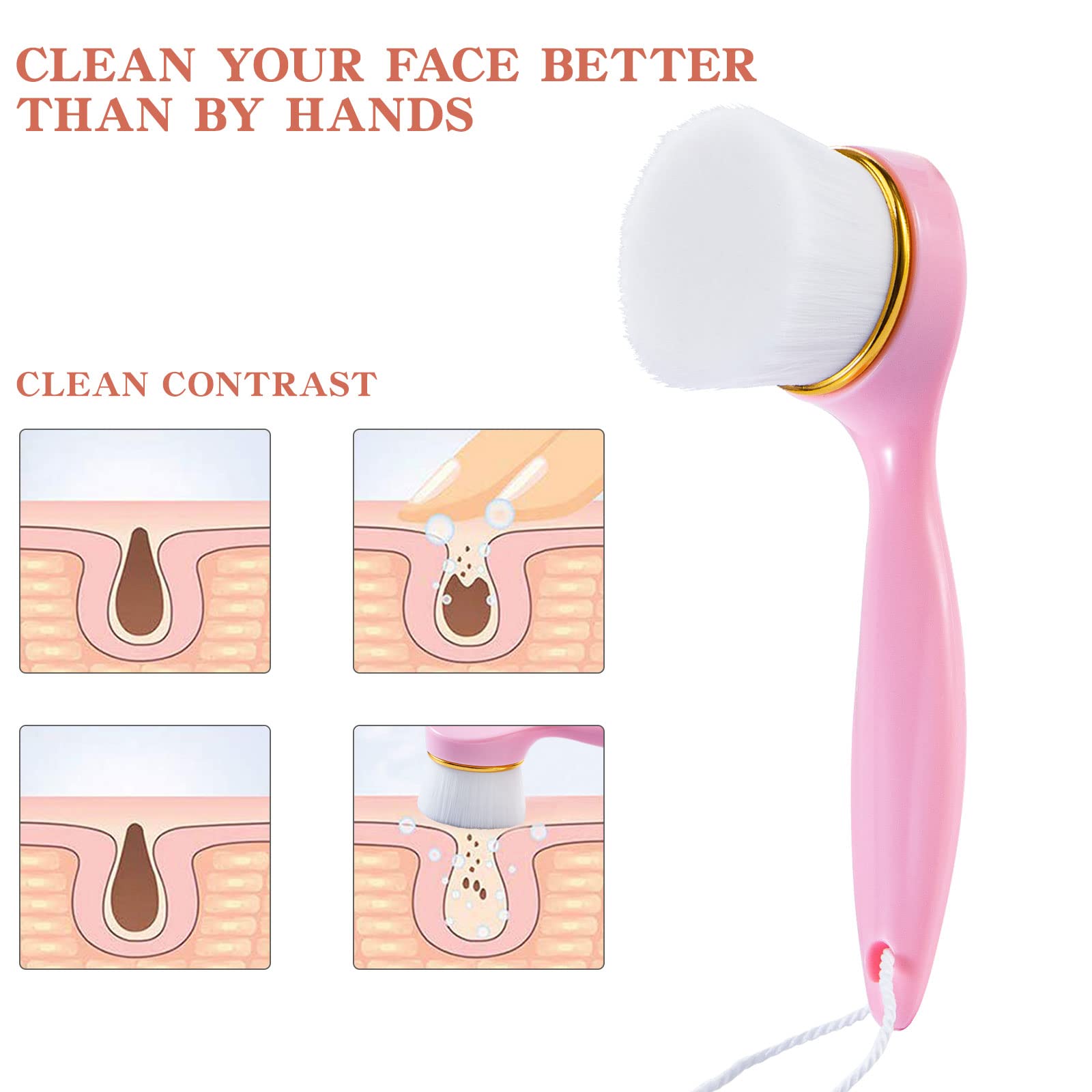 Beomeen brosse visage massage des pores pour une routine soin efficace.