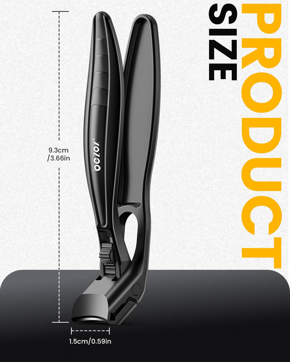 BEZOX acier premium durable assure une coupe fiable.