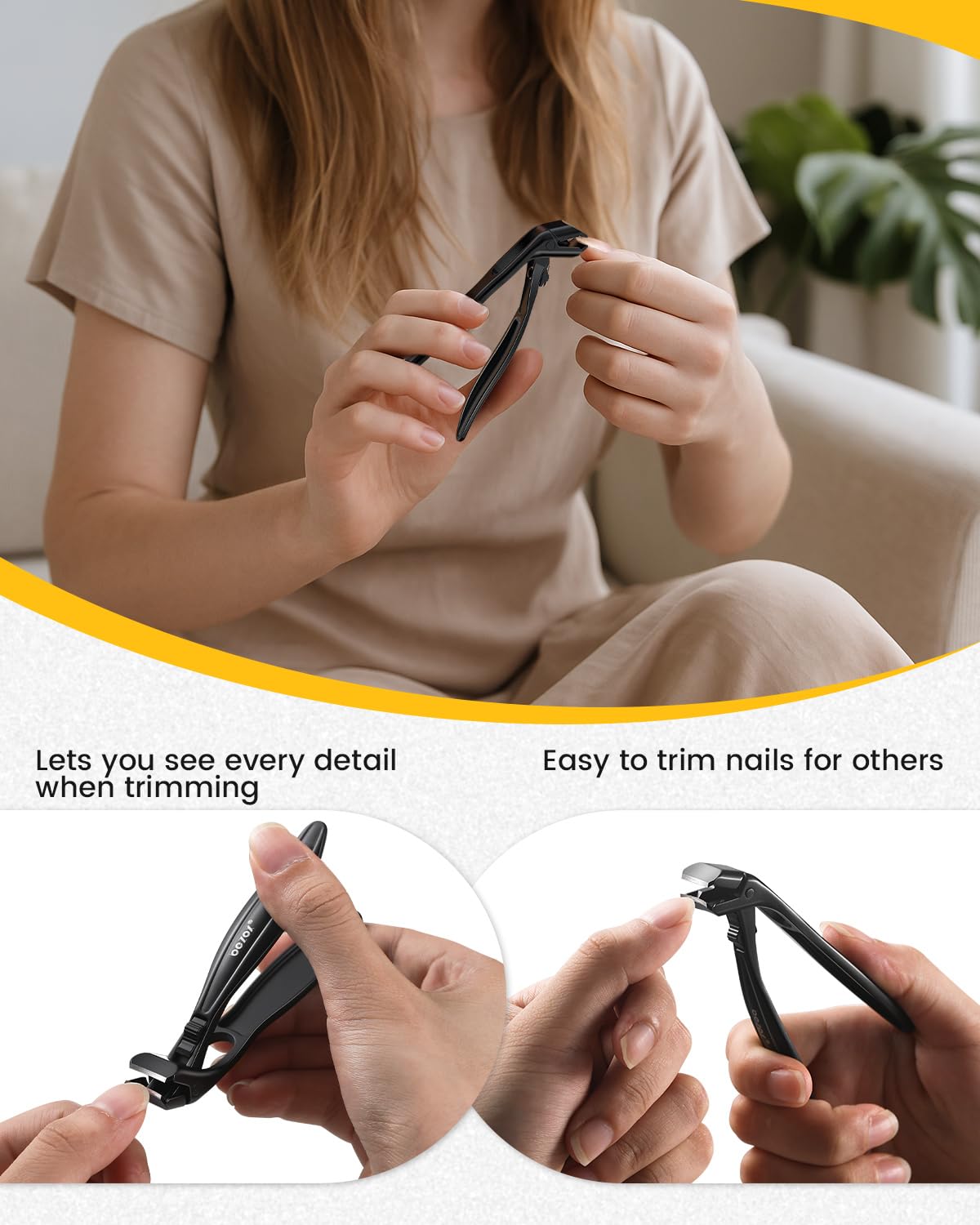 BEZOX ouverture 15mm permet d atteindre ongles epais facilement.
