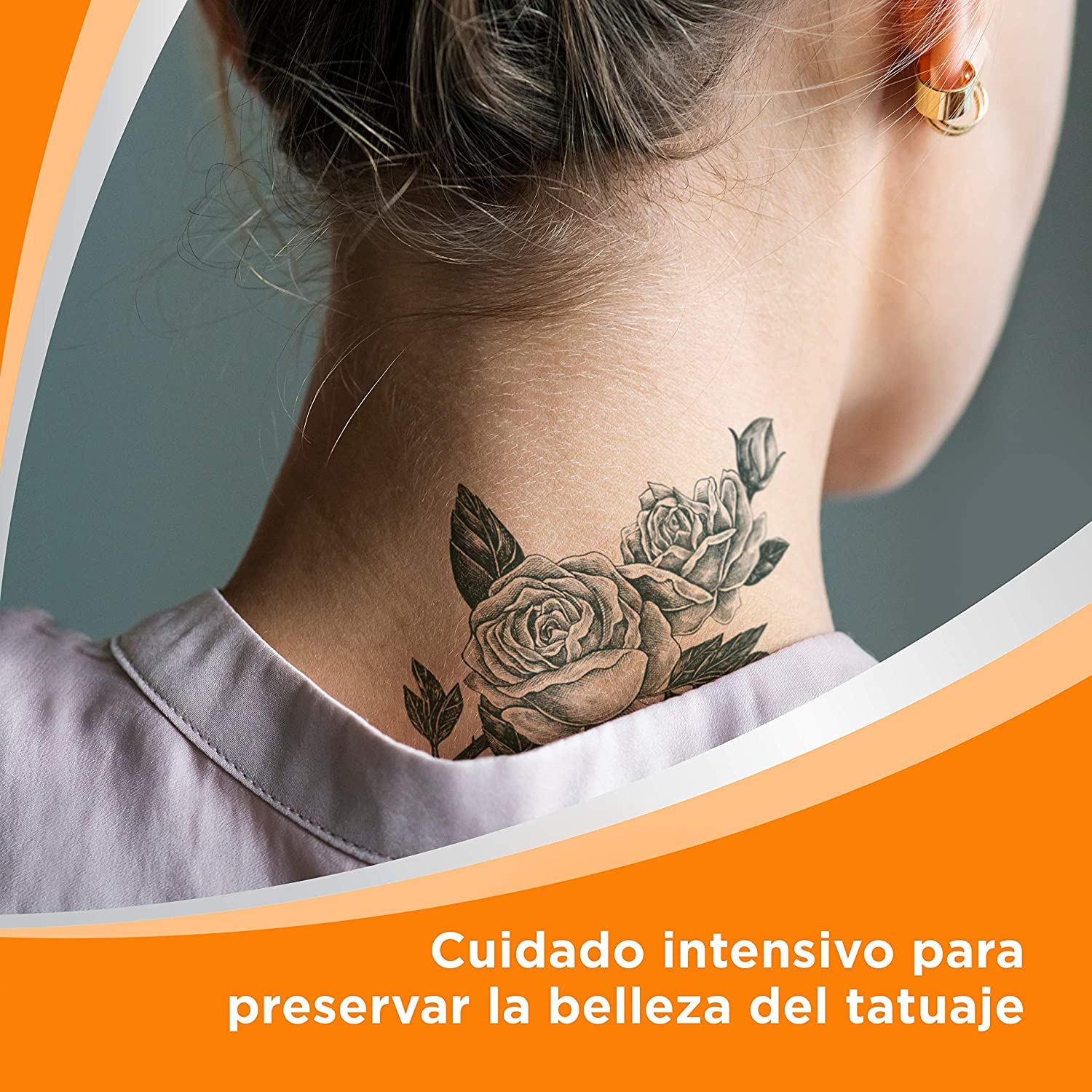Soin pré tatouage Bepanthol pour préparer la peau.