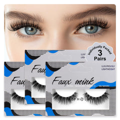 Bepholan cils design 3d duveteux pour un regard volumineux et naturel
