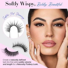 Bepholan cils wispy découpe laser pour une frange légère et fluide.