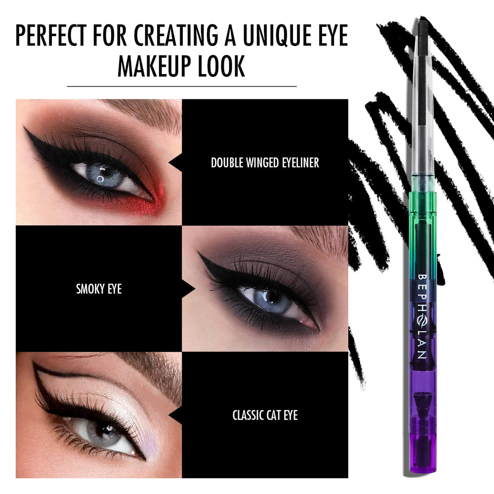 BEPHOLAN crayon œil noir définition naturelle pour un look discret