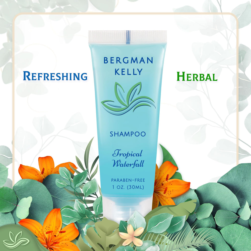 Lait crème corps Bergman Kelly 1oz, parfum tropical, hydratation discrète