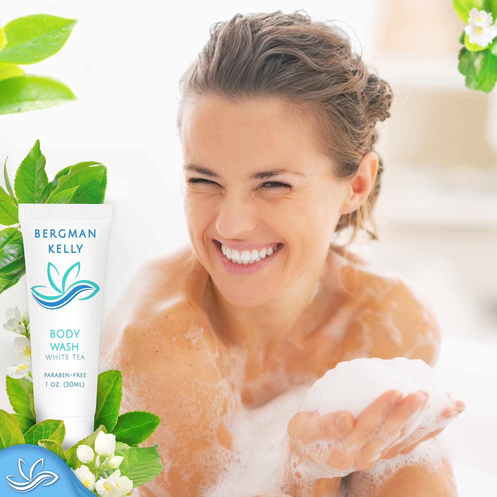 Paraben-free and cruelty-free BERGMAN KELLY guest amenities