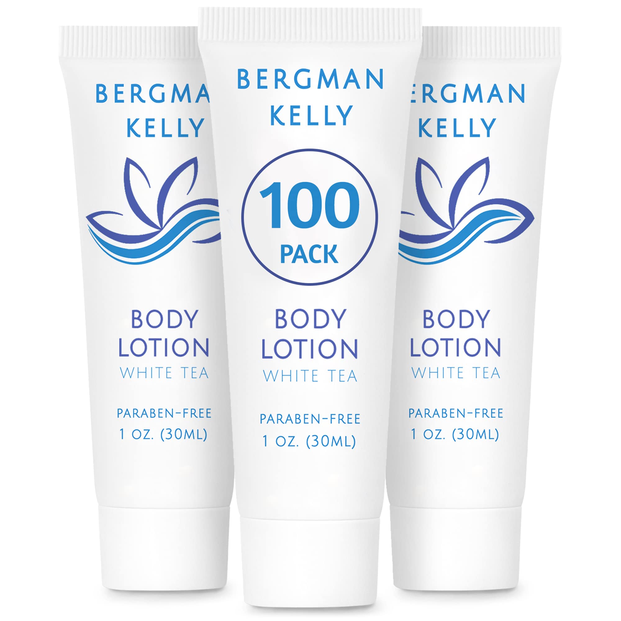 BERGMAN KELLY lotion voyage 30 ml, tube pratique pour invités.