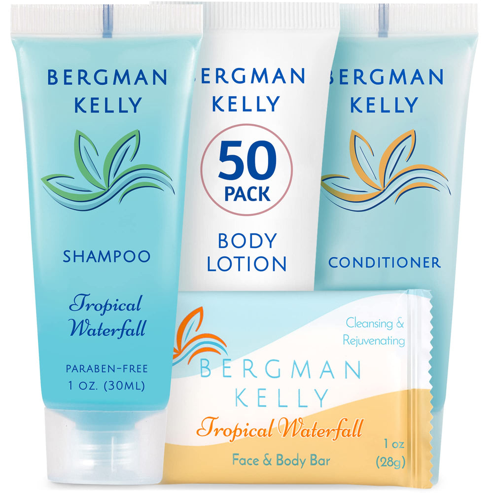 Savon en barre BERGMAN KELLY 1 oz, hygiène pratique pour les chambres d'hôtel.