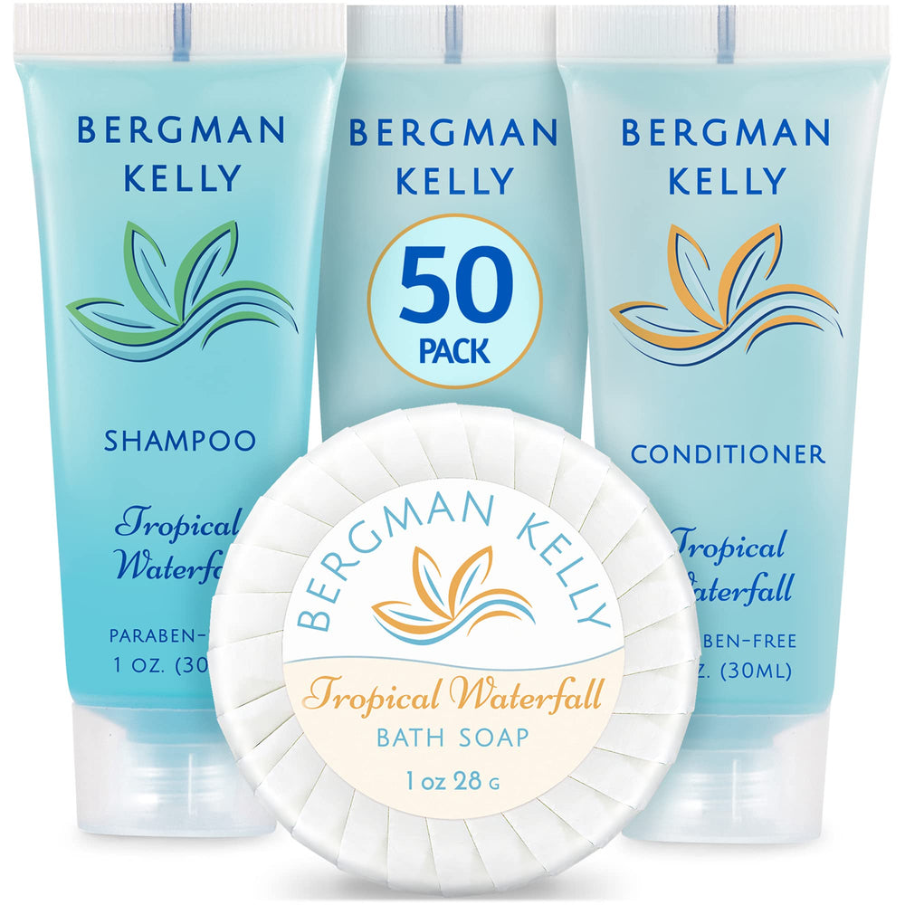 BERGMAN KELLY savon hôtel rond cascade tropicale, douceur et hygiène