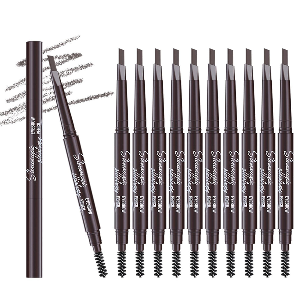 Berinist crayon sourcils 12 pièces brun moyen pour une définition naturelle