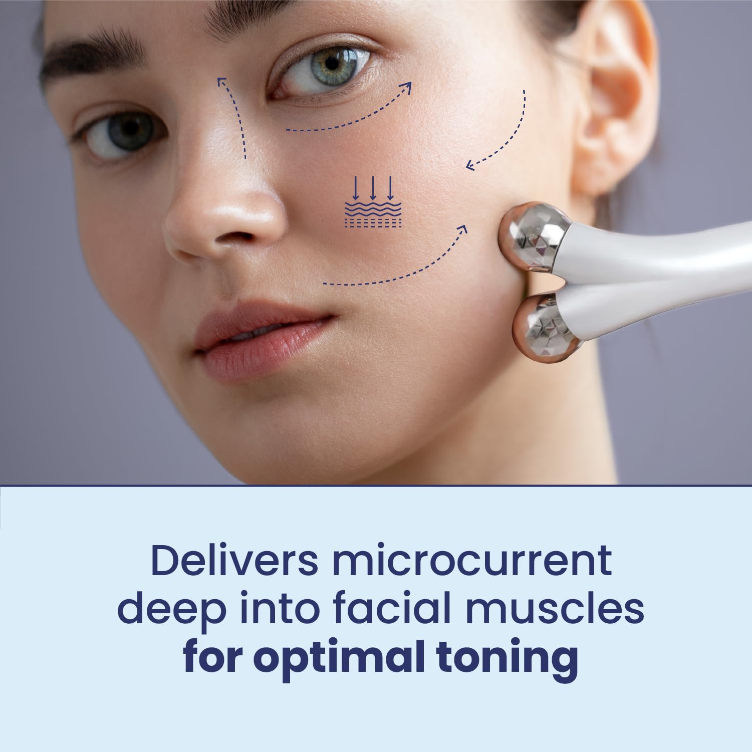 Effet radiance et peau tonifiée après utilisation du Gel Auralux.