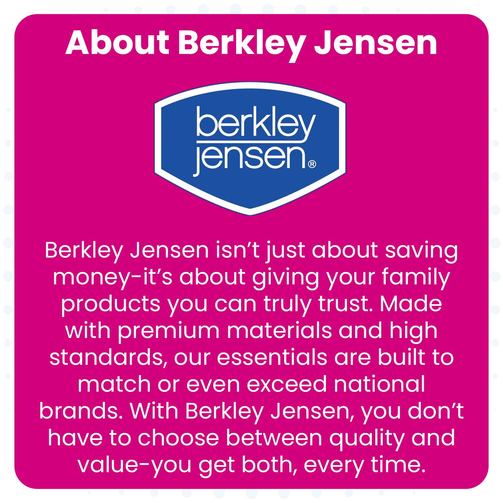 Lingettes pack 125 Berkley Jensen: solution pratique pour maison et voyage